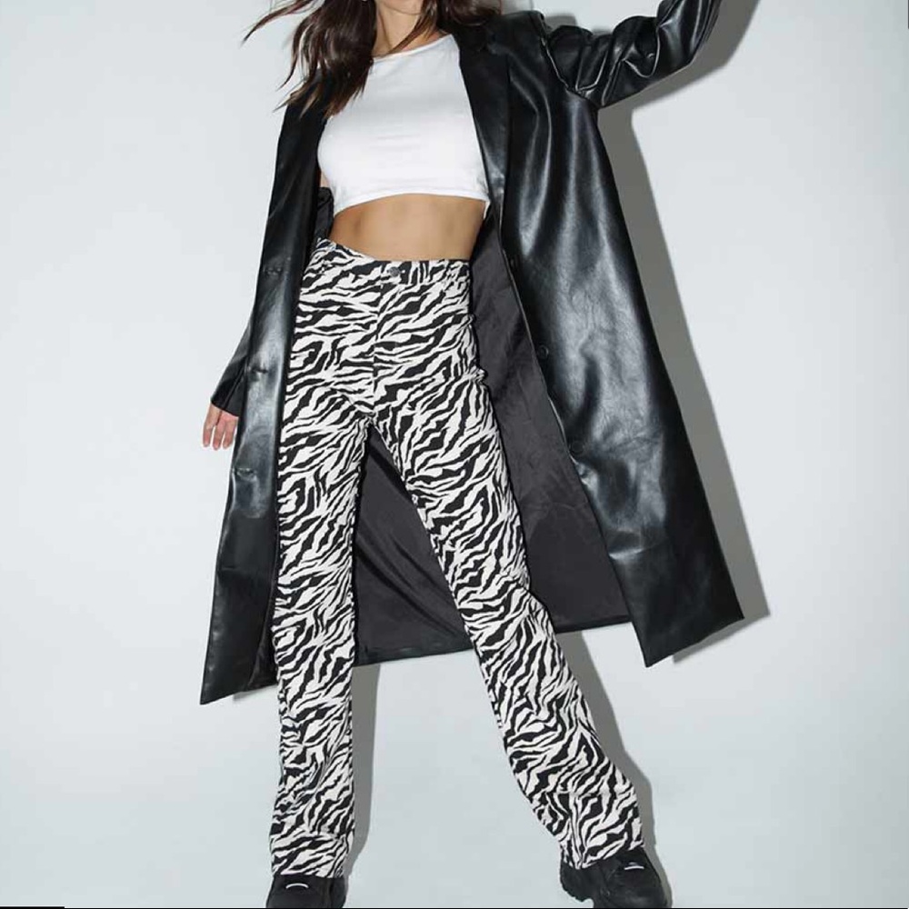 Motel rocks- ZOVEN TROUSER zebra pants
